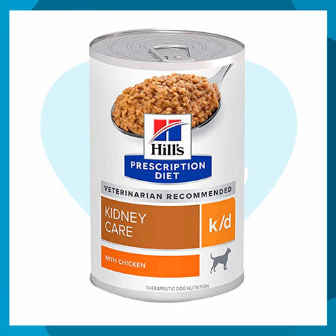 Alimento Hill's Prescription Diet k/d Cuidado del Riñón Estofado Para Perro Lata 350g
