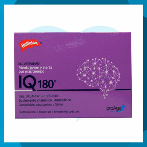 IQ 180 Caja Con 3 Blisters de 7 Comprimidos