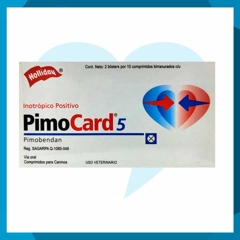 PimoCard 5 Caja 20 Tabletas