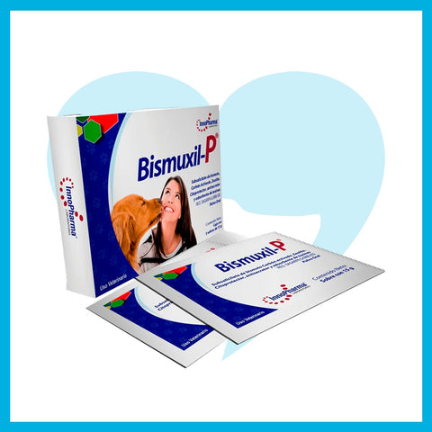 BISMUXIL-P® ES UN ANTITÓXICO ADSORBENTE, CITOPROTECTOR Y ANTIDIARREICO EN POLVO.