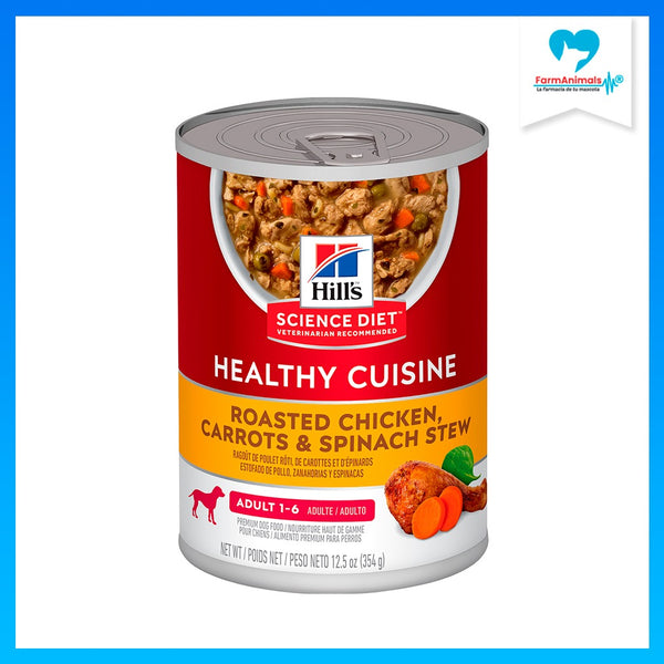 HILL'S PERRO HEALTHY ESTOFADO LATA 350 G