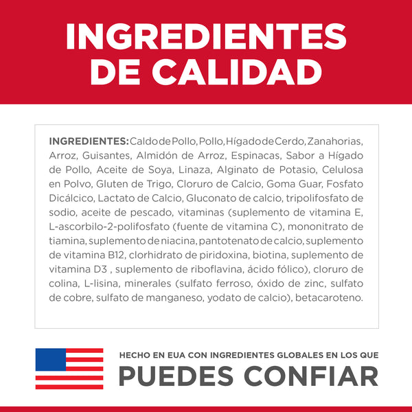 HILL'S PERRO HEALTHY ESTOFADO LATA 350 G