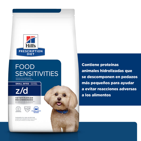 HILL'S PERRO Z/D ALERGIA/INTOLERANCIA ALIMENT  3.2 KG