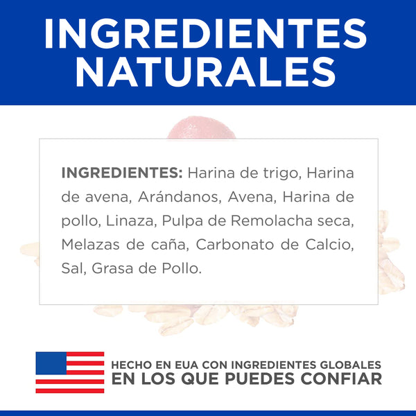HILL'S PERRO TREAT ARANDANO Y AVENA 230 G