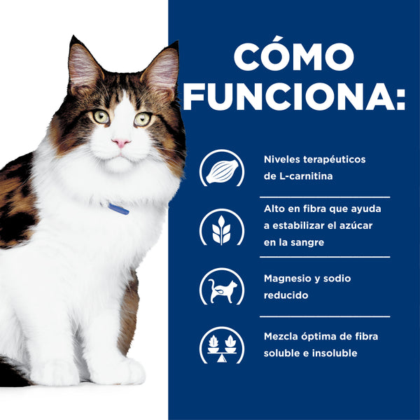 HILL'S GATO W/D PREVENCION OBESIDAD 3.9 KG