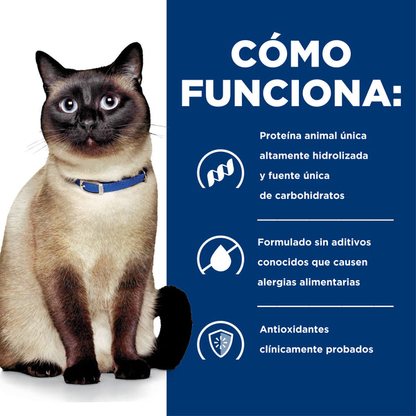 HILL'S GATO Z/D ALERGIA/INTOLERANCIA ALIMENT 1.8 KG
