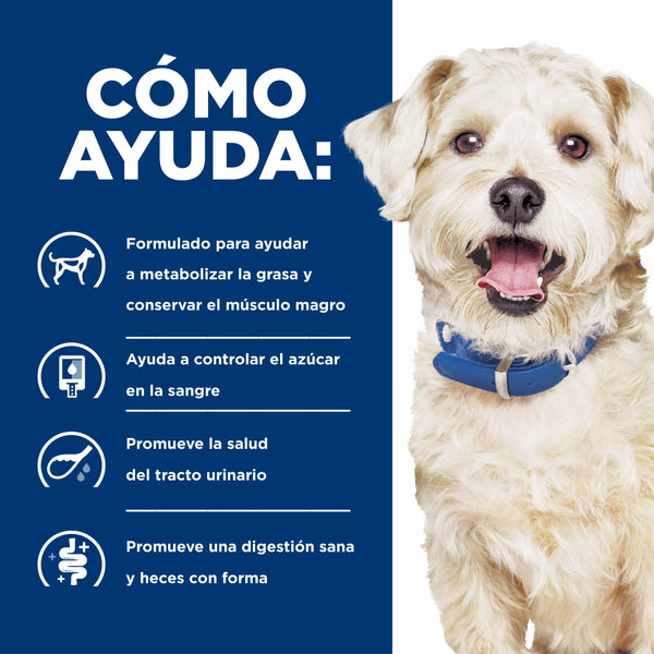 HILL'S PERRO W/D PREVENCION OBESIDAD