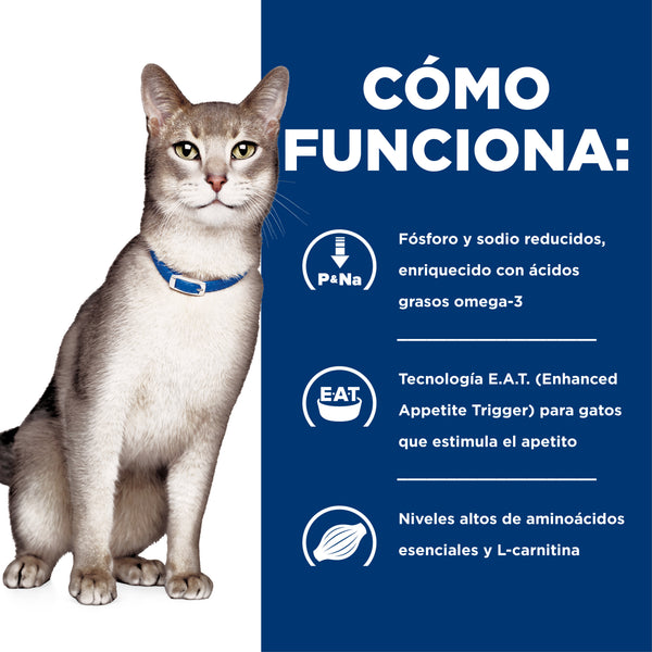 HILL'S GATO PROBLEMAS RENALES K/D LATA 150 G