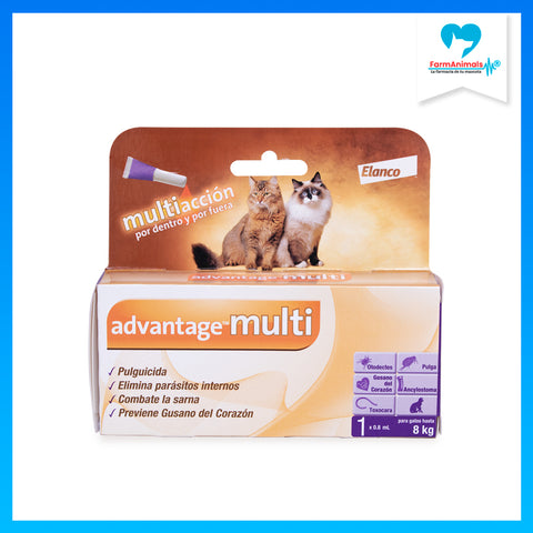 ELANCO ADVANTAGE MULTI PARA GATOS 8KG 1PZ
