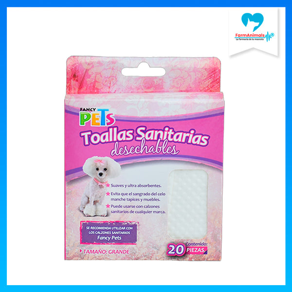 ACUARIO PERRO TOALLA SANITARIA GDE - 20 PZ