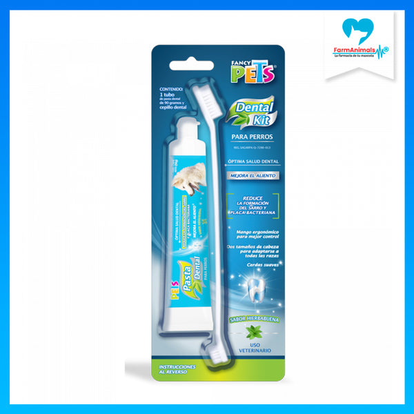 ACUARIO PERRO KIT DENTAL (PASTA Y CEPILLO)