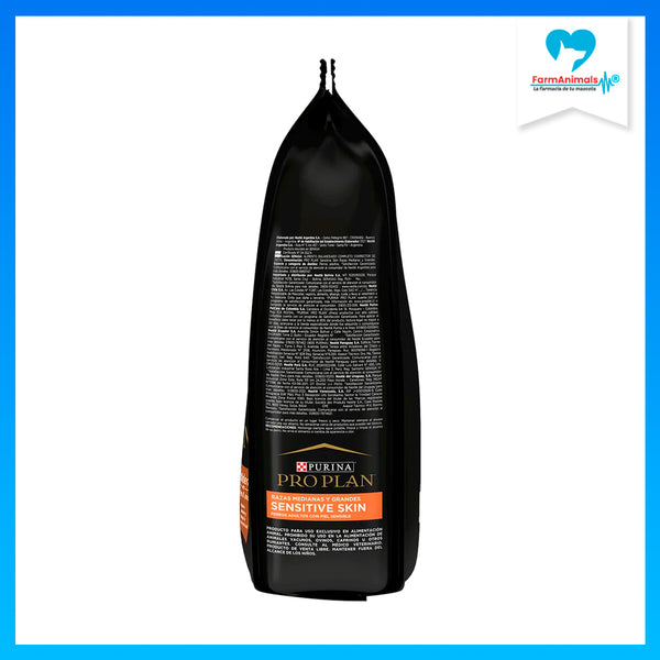Alimento Pro Plan Adulto Sensitive Skin Razas Medianas y Grandes 13kg