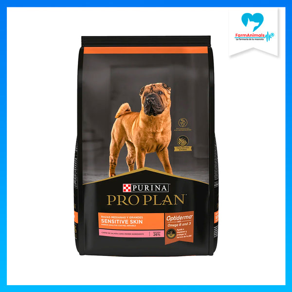 Alimento Pro Plan Adulto Sensitive Skin Razas Medianas y Grandes 13kg
