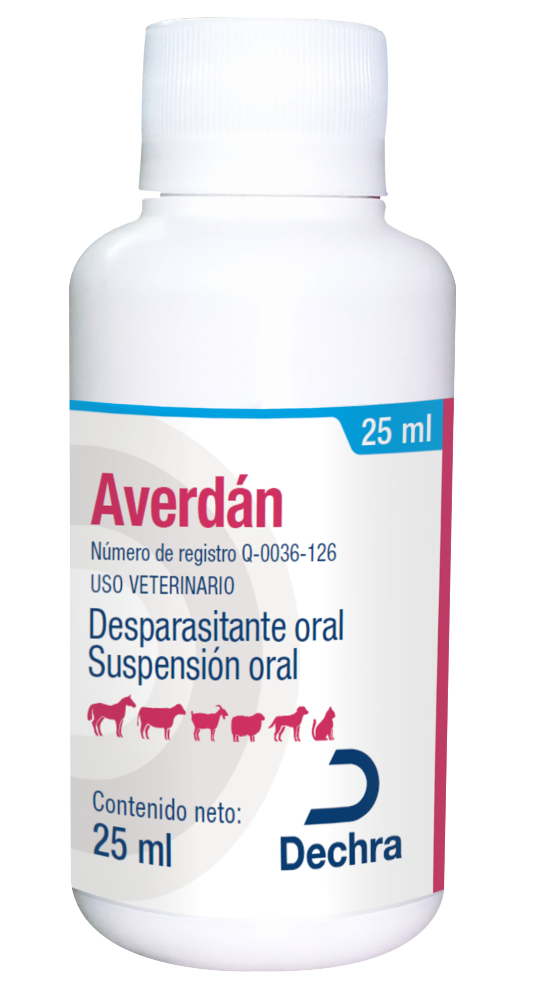 Averdan Desparasitante Oral 25ml (requiere receta medica veterinaria vigente)