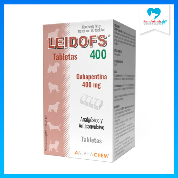 CONTROLADO ALPHACHEM LEIDOFS 90 TABS 400 MG