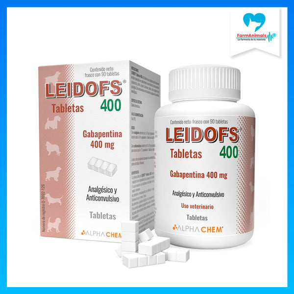 CONTROLADO ALPHACHEM LEIDOFS 90 TABS 400 MG