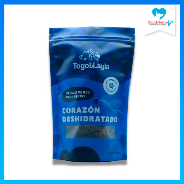 TOGO & LAYLA PERRO CORAZÓN 120 G