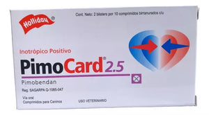 PimoCard 2.5 Caja 20 Tabletas