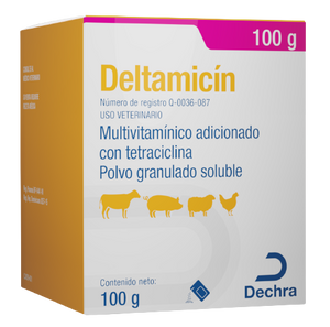 deltamicín 100g polvo granulado soluble (producto bajo pedido)