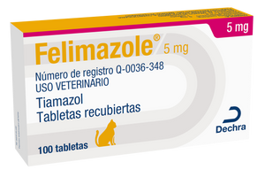 Felimazole 5 mg 100 tabletas