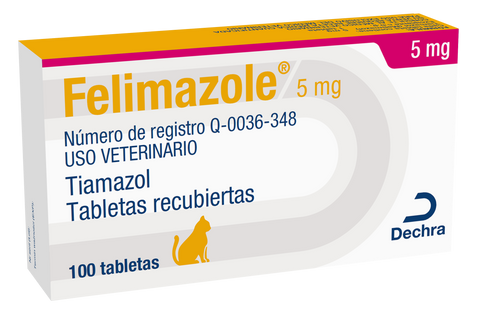 Felimazole 5 mg 100 tabletas