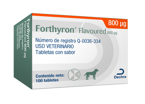 Forthyron 800mcg 100 tabletas