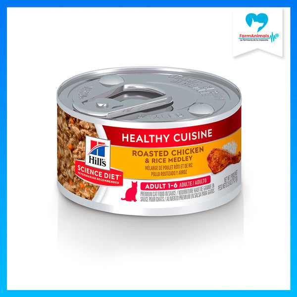 HILL'S GATO ADULT HEALTHY ESTOFADO LATA 80 G
