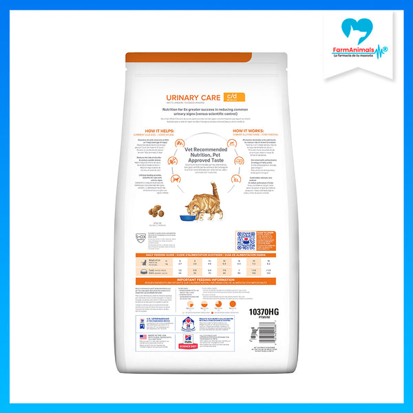 HILL'S GATO PROBLEMAS URINARIOS C/D 1.8 KG