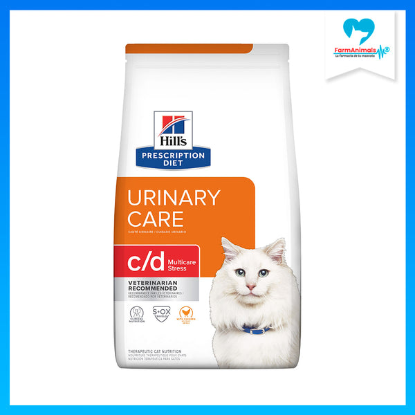 HILL'S GATO PROBLEMAS URINARIOS C/D MULTICARE STRESS 1.8 KG