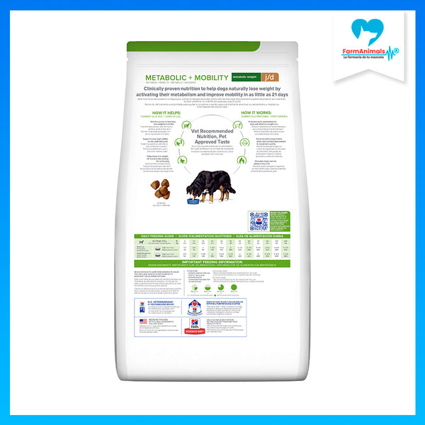 HILL'S PERRO METABOLIC + MOBILITY
