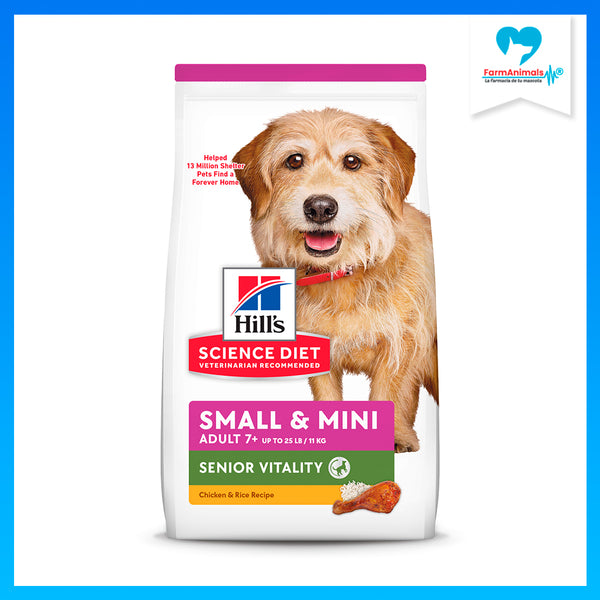 HILL'S PERRO SENIOR VITALITY 7+ SMALL Y MINI