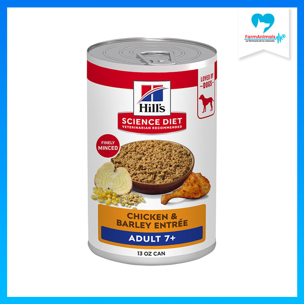HILL'S PERRO ADULT 7+ LATA 370 G