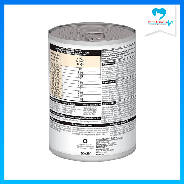 HILL'S PERRO HEALTHY ESTOFADO LATA 350 G