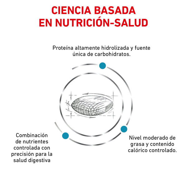 ROYAL CANIN PERRO HYDROLYZED HP PROTEIN CALORIAS MODERADAS 11 KG