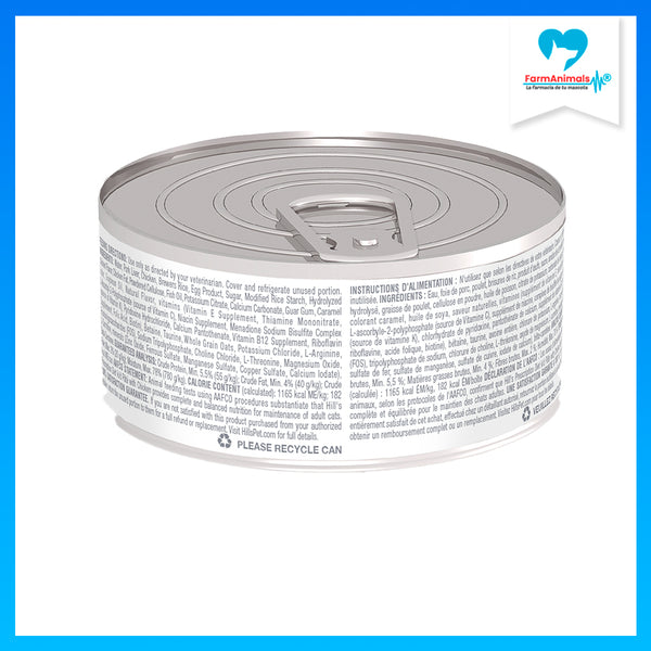 HILL'S GATO PROBLEMAS RENALES K/D LATA 150 G