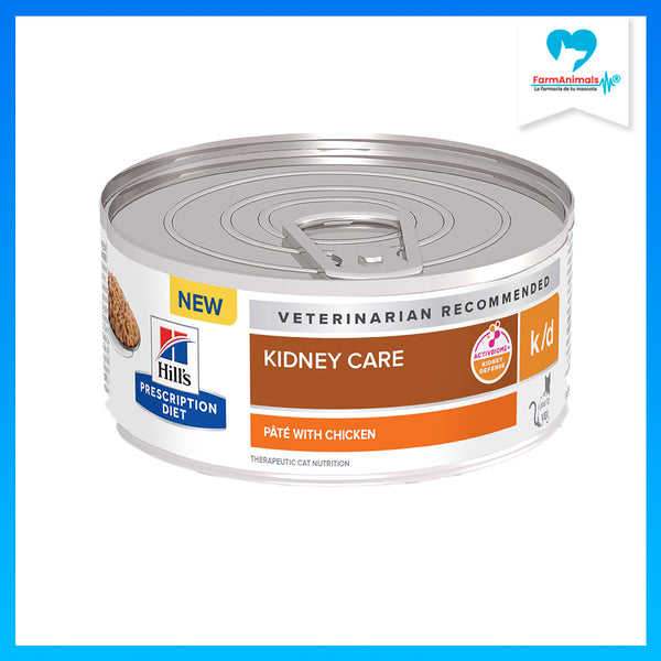 HILL'S GATO PROBLEMAS RENALES K/D LATA 150 G