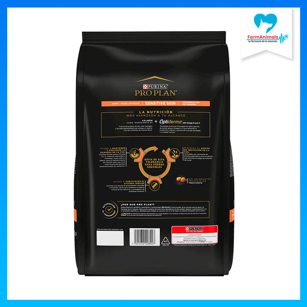 PRO PLAN CACHORRO SENSITIVE SKIN  3 KG