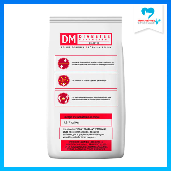PRO PLAN GATO DIABETES MELLITUS DRY 2.72 KG