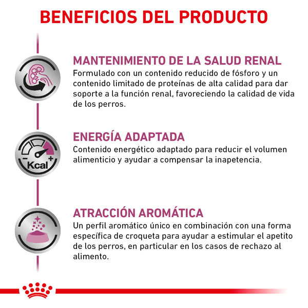 ROYAL CANIN PERRO VS RENAL SUPPORT CANINE 2.73 KG