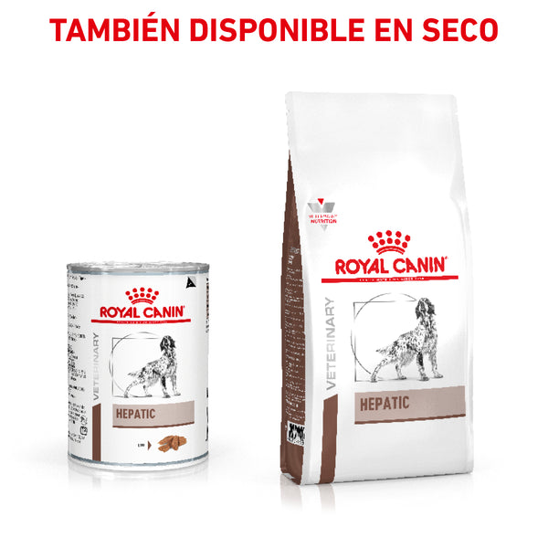ROYAL CANIN PERRO HEPATIC LATA 410 G (envío a partir de $250.00 pesos)