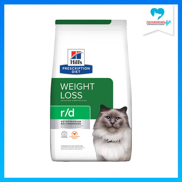 HILL'S GATO R/D REDUCCION DE PESO, HIPERLIPIDEMIA 3.9 KG