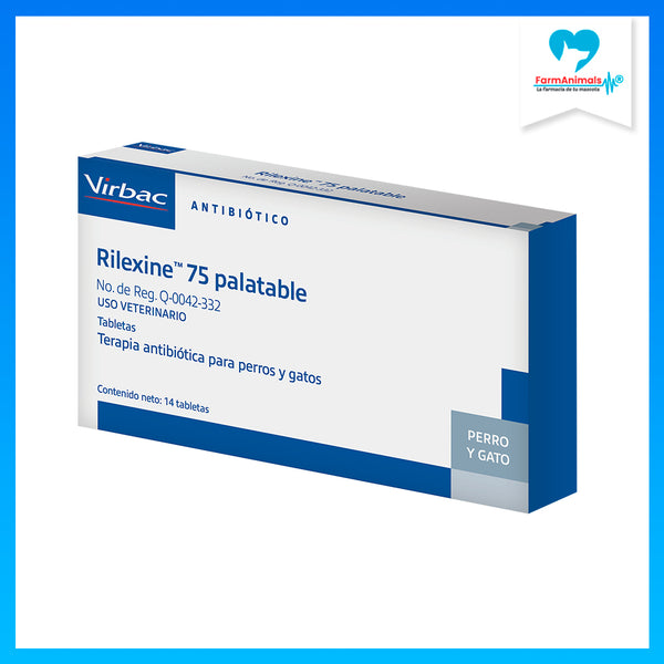 Rilexine 75mg Caja 14 Tabletas