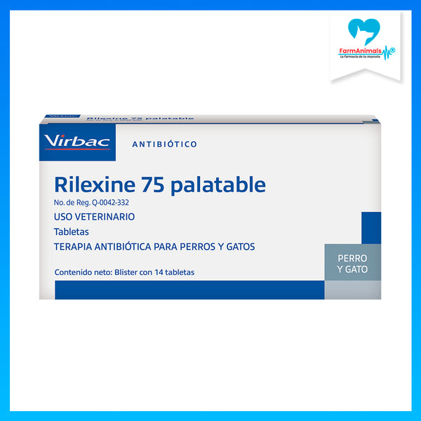 Rilexine 75mg Caja 14 Tabletas