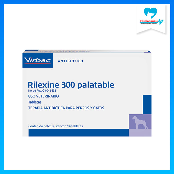 Rilexine 300mg Caja 14 Tabletas