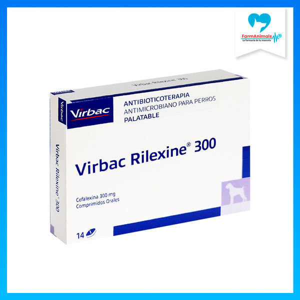 Rilexine 300mg Caja 14 Tabletas