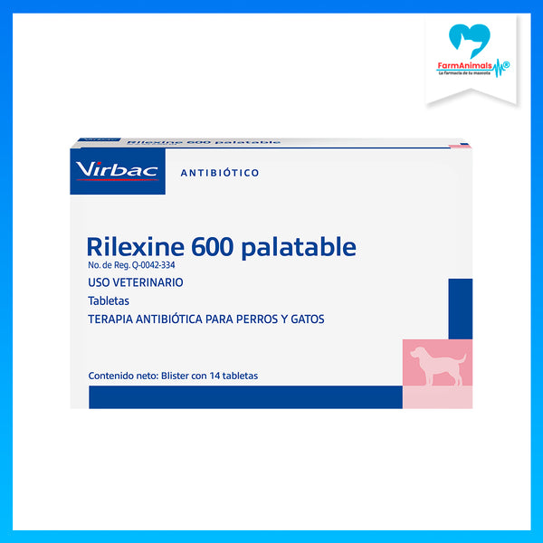 Rilexine 600mg Caja 14 Tabletas
