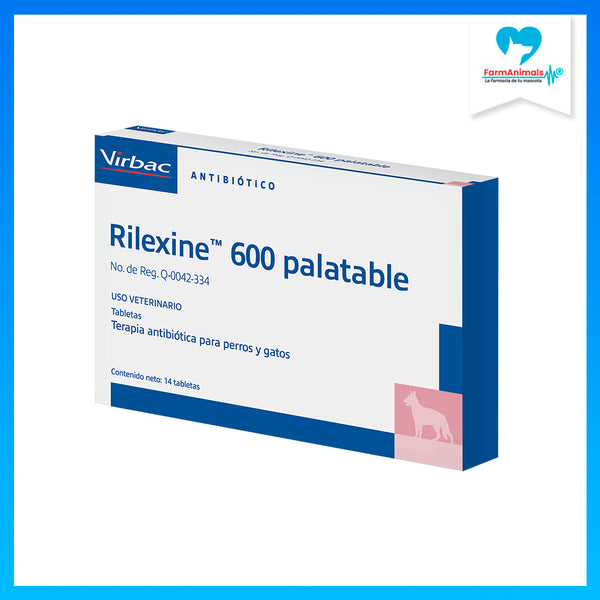 Rilexine 600mg Caja 14 Tabletas