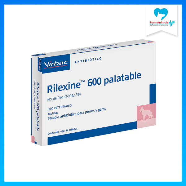 Rilexine 600mg Caja 14 Tabletas