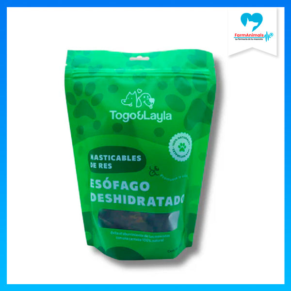 TOGO & LAYLA PERRO ESÓFAGO CHIPS 120 G