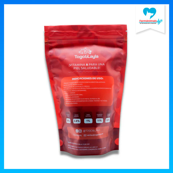 TOGO & LAYLA PERRO HÍGADO 120 G